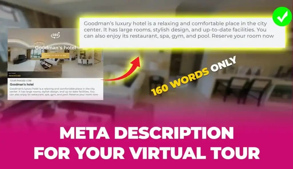 How to Make an Attractive SEO Meta Description for Your Virtual Tour in 6 Easy Steps