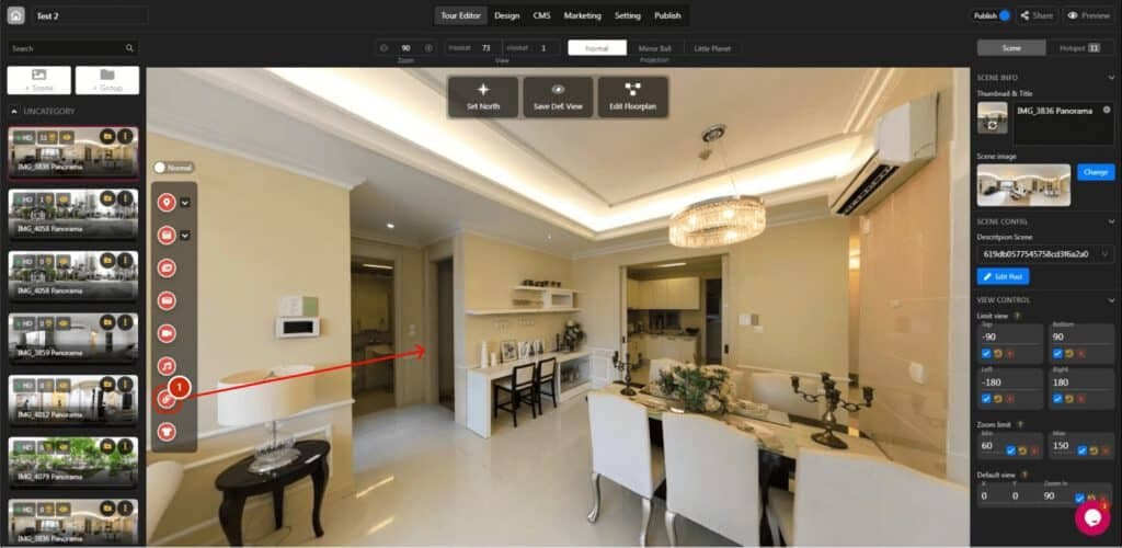 Edit Hotspot Link