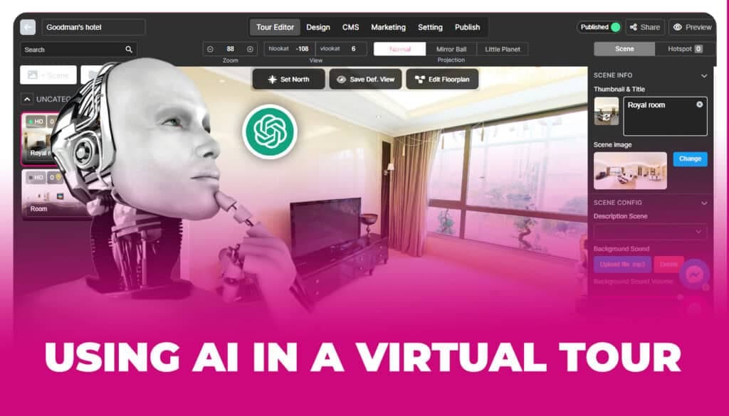 AI in a Virtual Tour: How to Create Better and More Engaging Experiences?