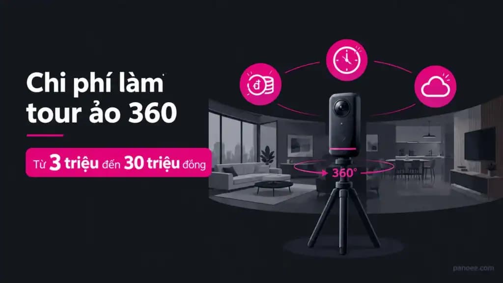 Chi Phí Làm Tour Ảo 360 Bao Nhiêu? Bảng Giá Chi Tiết 2026