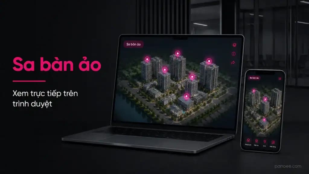 Sa Bàn Ảo Là Gì? Hướng Dẫn Tự Dựng Bằng Panoee Cho Chủ Đầu Tư