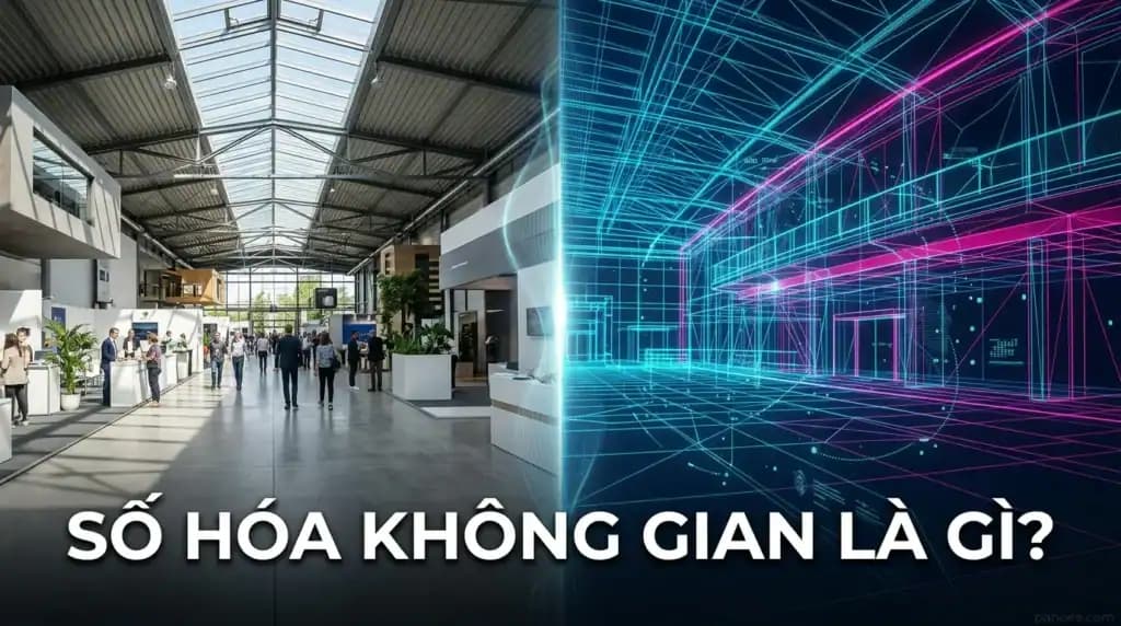 Số Hóa Không Gian Là Gì? Khái Niệm, Công Nghệ Và Quy Trình