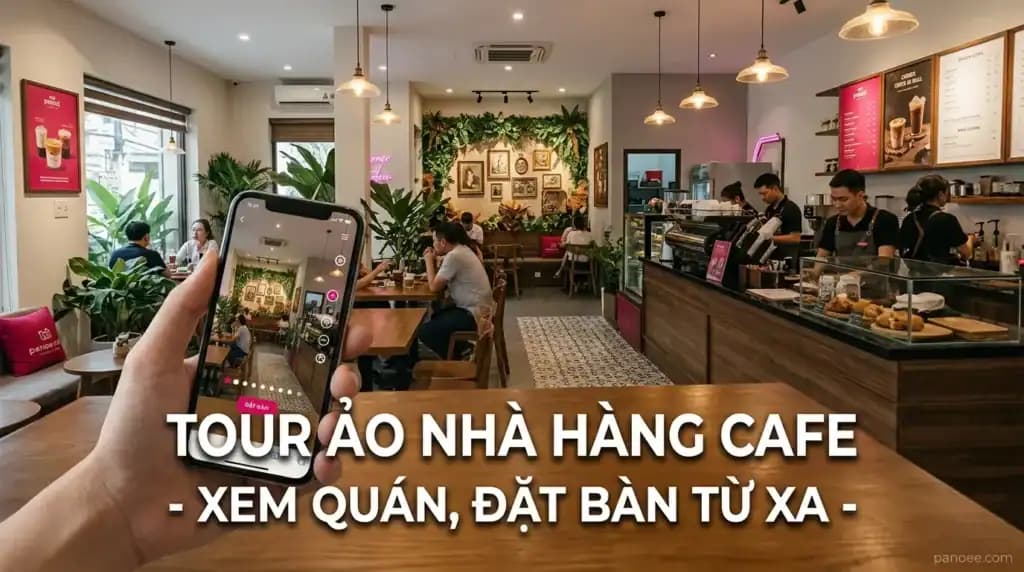 Tour Ảo Nhà Hàng Cafe: Cho Khách Xem Quán Và Đặt Bàn Ngay Trên Google