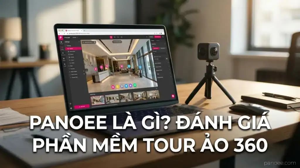 Panoee Là Gì? Đánh Giá Phần Mềm Tạo Tour Ảo 360 Trên Trình Duyệt