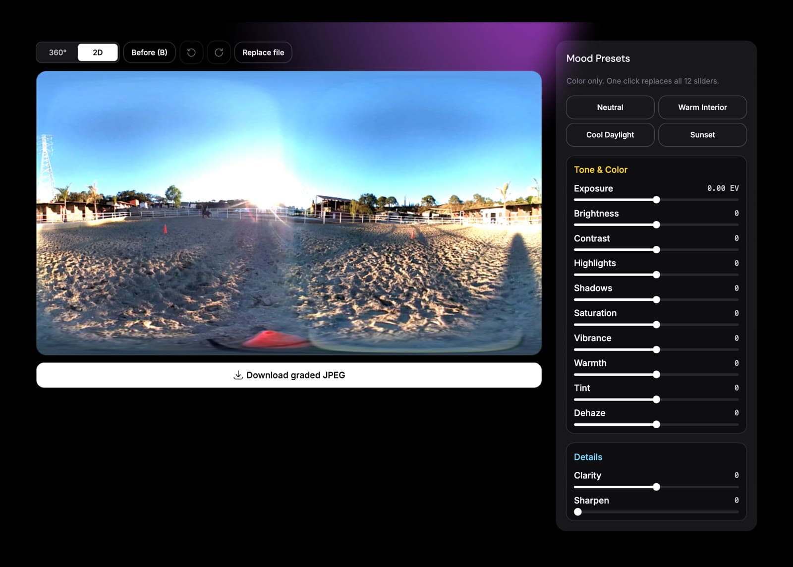 🆕 NEW · 360 Photo Color Correction