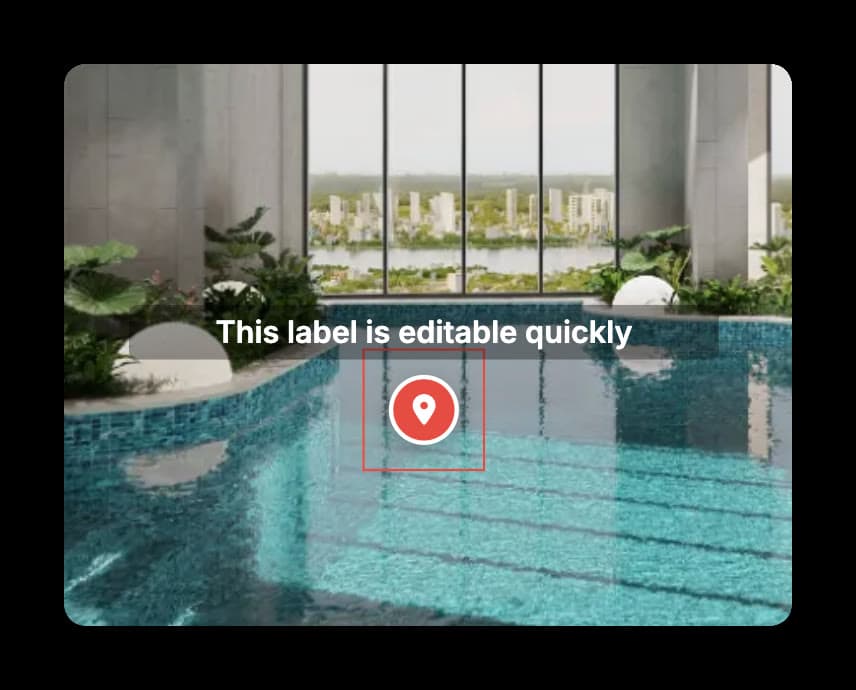 🆕 NEW · Editable Hotspot Labels