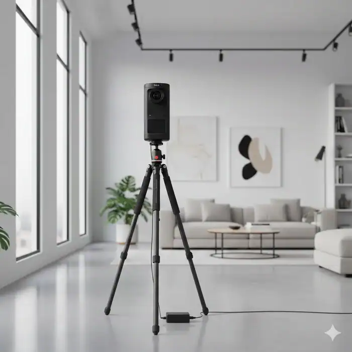 Tripod for virtual tour