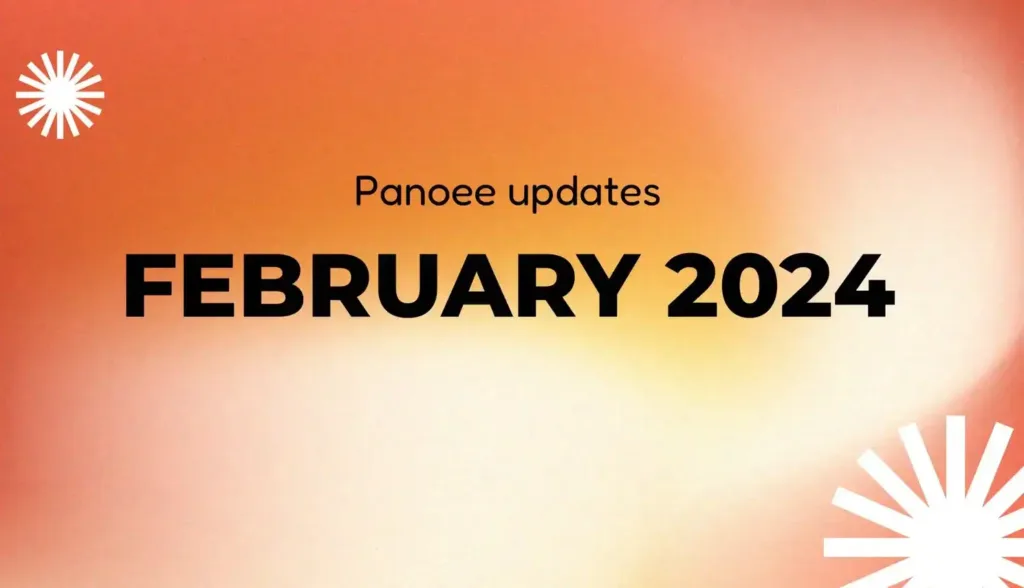 Panoee Updates – February 2024: New Projection mode, Multi-language interface, custom-domain improvement.