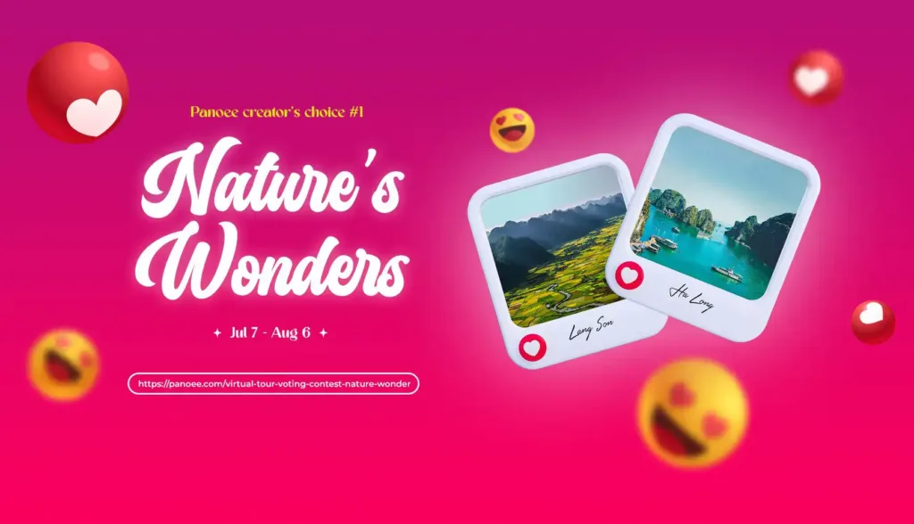 Start “Nature’s Wonder” – Panoee Virtual Tour Voting Contest