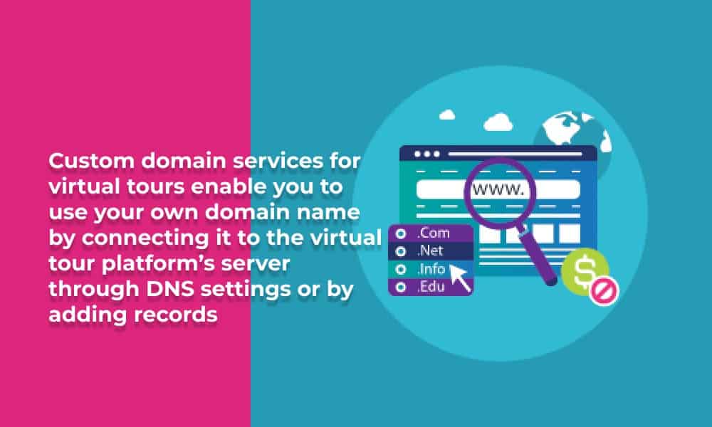 How to change a virtual tour domain?