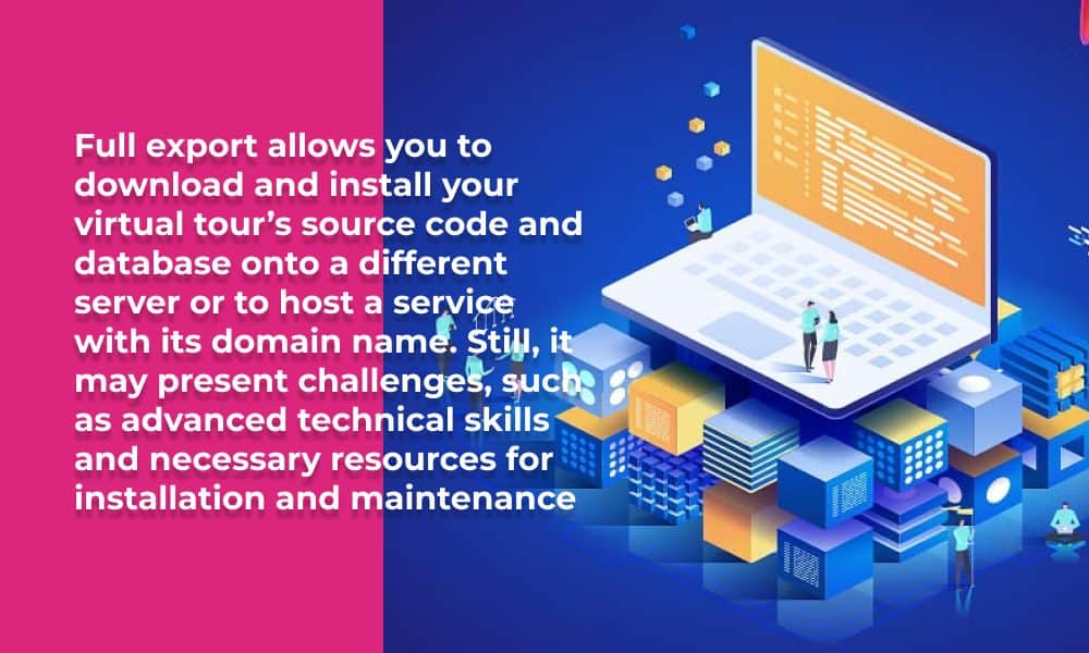 How to change a virtual tour domain?