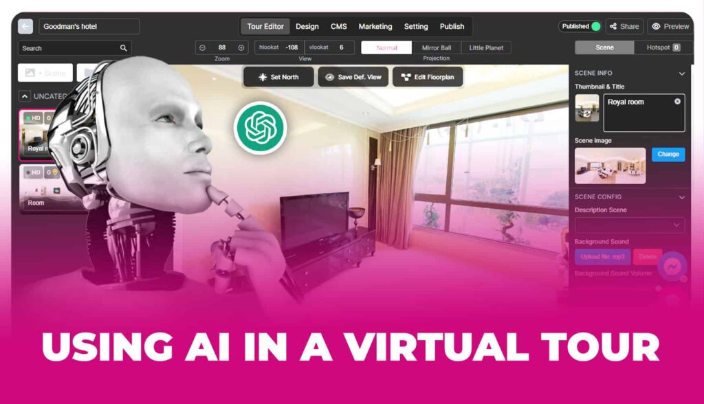 AI in a Virtual Tour: How to Create Better and More Engaging Experiences?