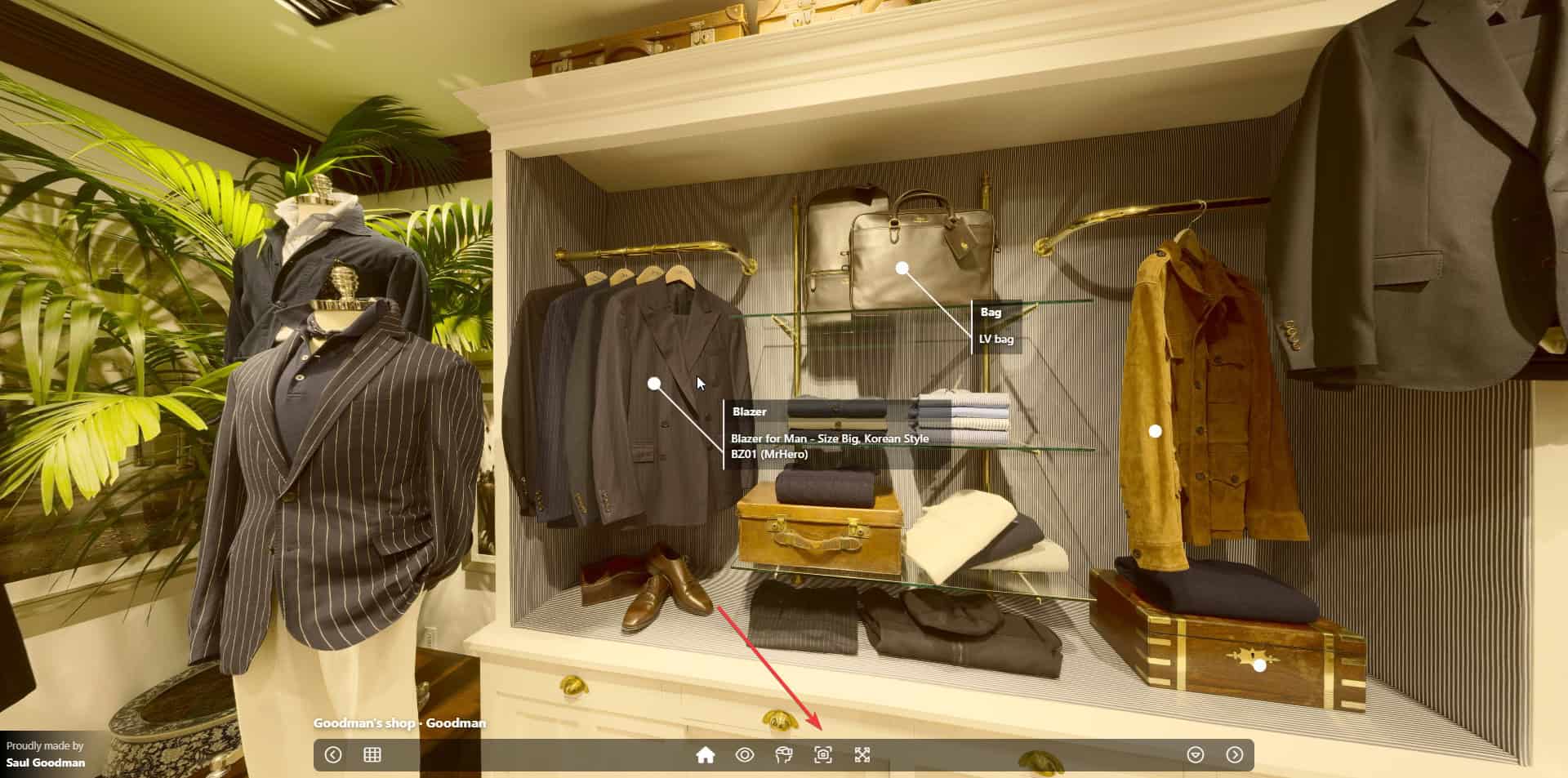 Virtual tour Snapshot