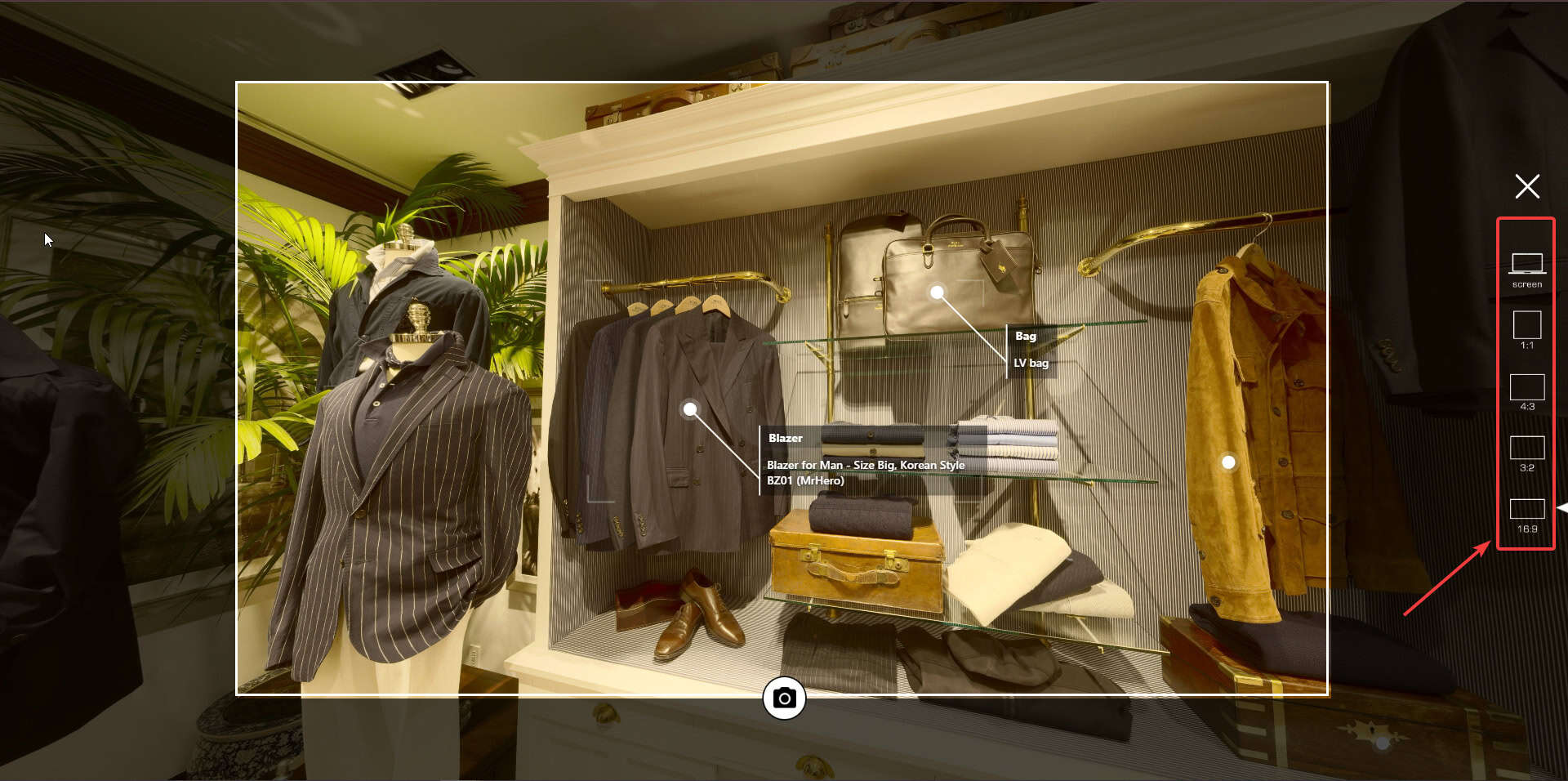 Virtual tour Snapshot