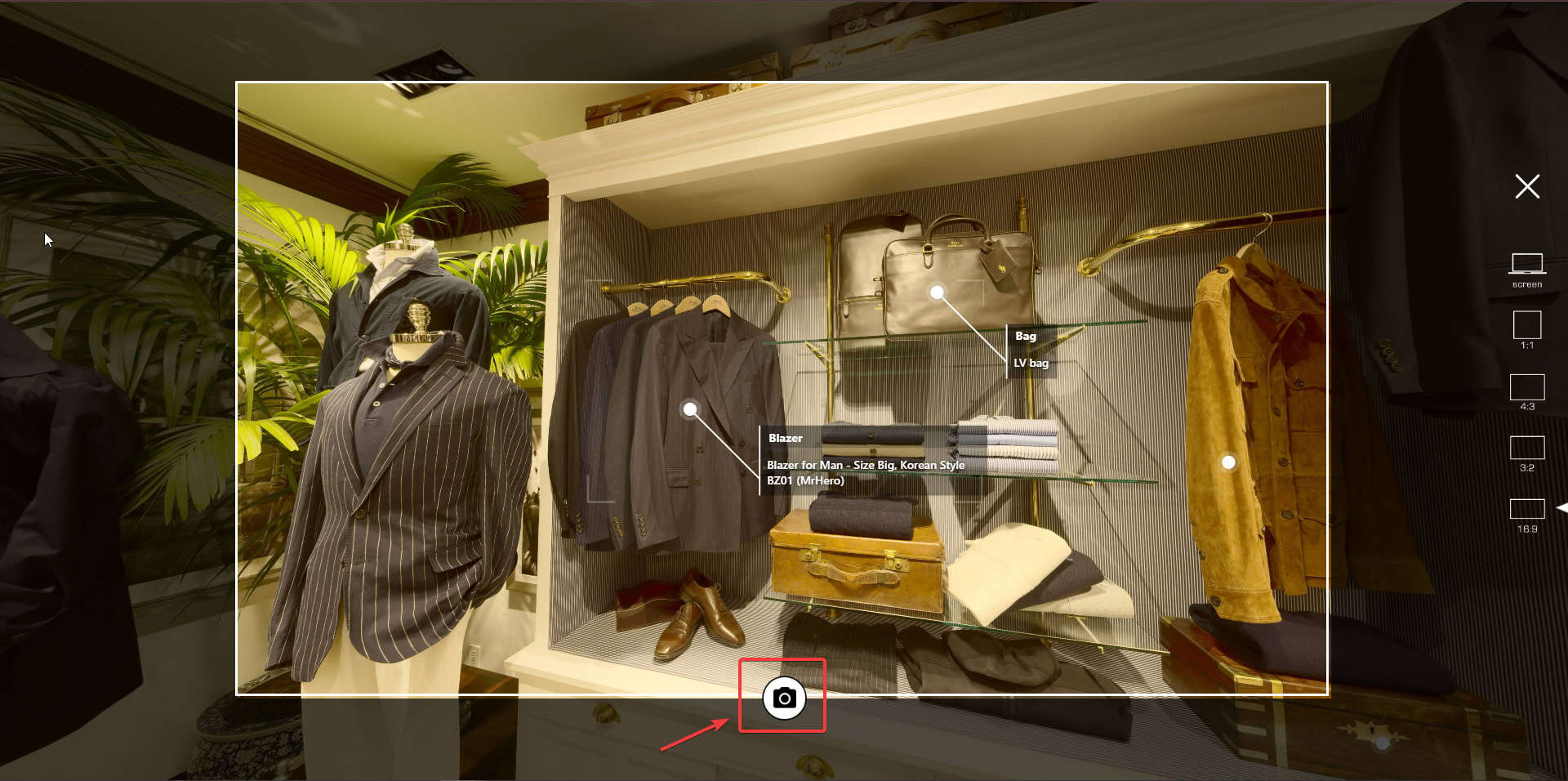 Virtual tour Snapshot