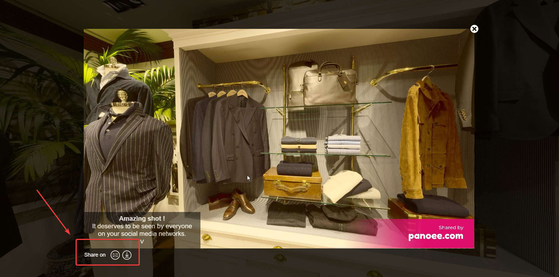 Virtual tour Snapshot