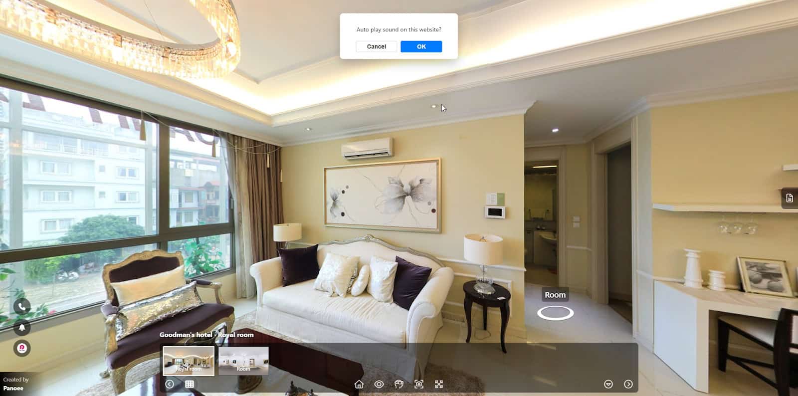 Add Background Sound to your virtual tour