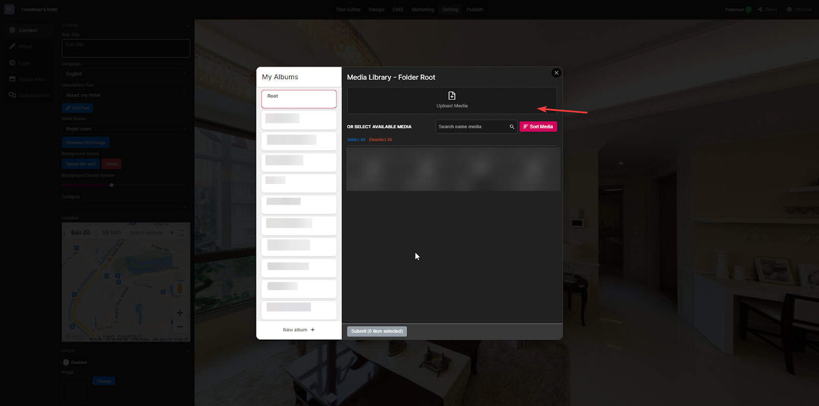 Add Background Sound to your virtual tour