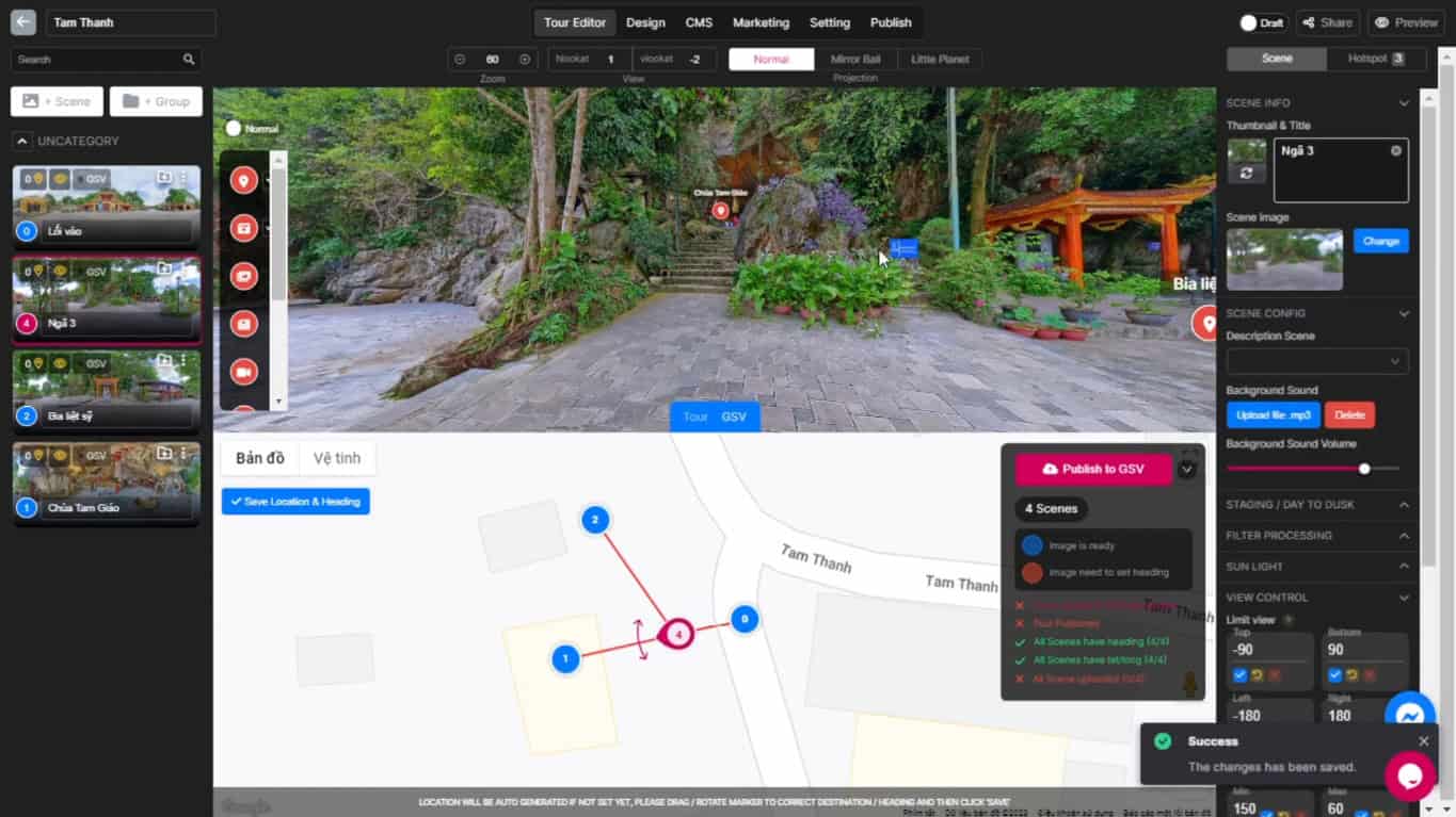 Publishing Virtual Tours to Google Street View 
