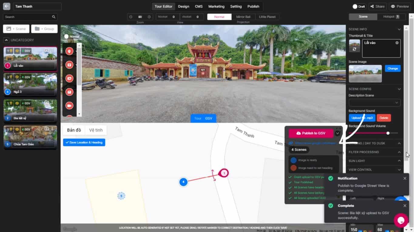Publishing Virtual Tours to Google Street View 