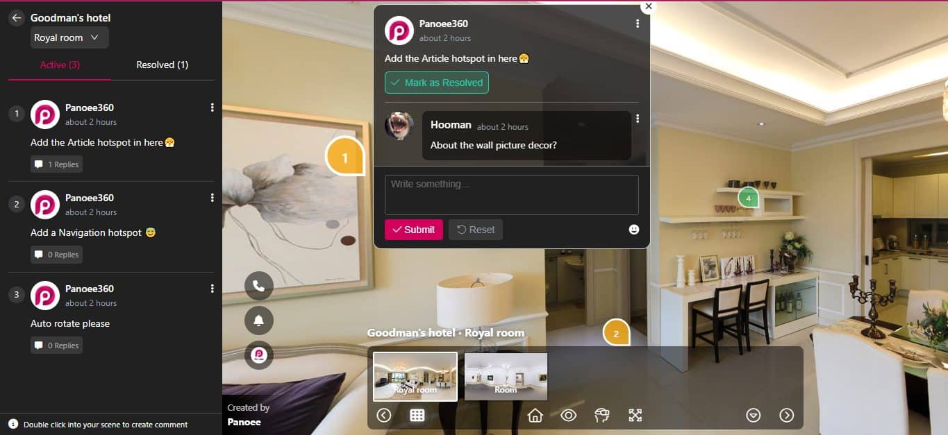 team-working virtual tour