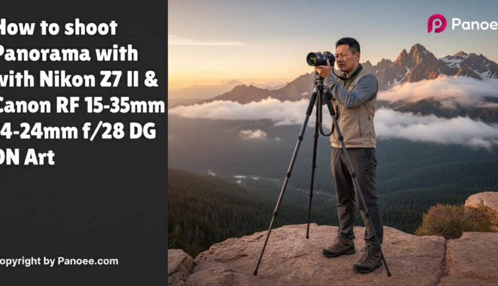 How to Shoot Panoramas with Nikon Z7 II & Canon RF 15-35mm f/2.8L IS USM