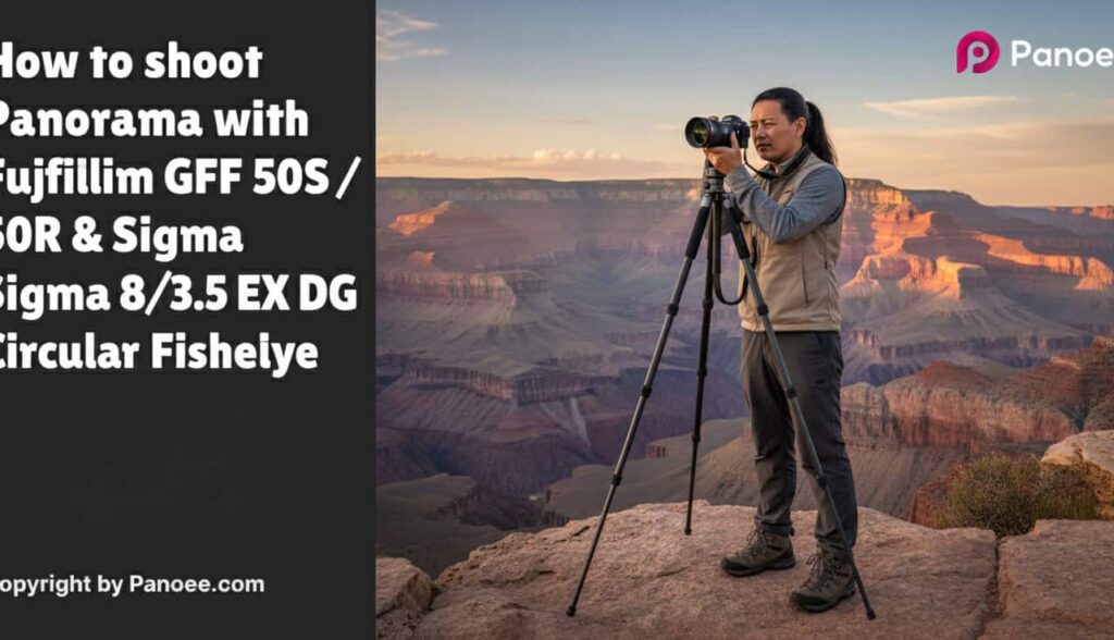 How to Shoot Panoramas with Fujifilm GFX 50S / 50R & Sigma 8mm f/3.5 EX DG Circular Fisheye