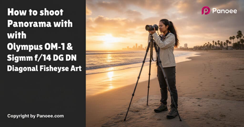 How to Shoot Panoramas with Olympus OM-1 & Sigma 15mm f/1.4 DG DN Diagonal Fisheye Art
