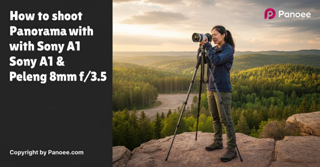 How to Shoot Panoramas with Sony A1 & Peleng 8mm f/3.5
