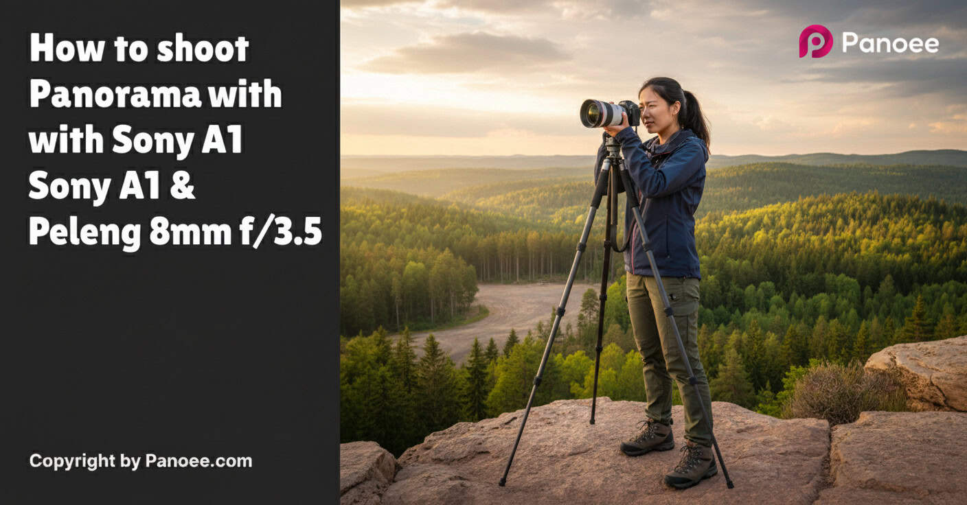How to Shoot Panoramas with Sony A1 & Peleng 8mm f/3.5