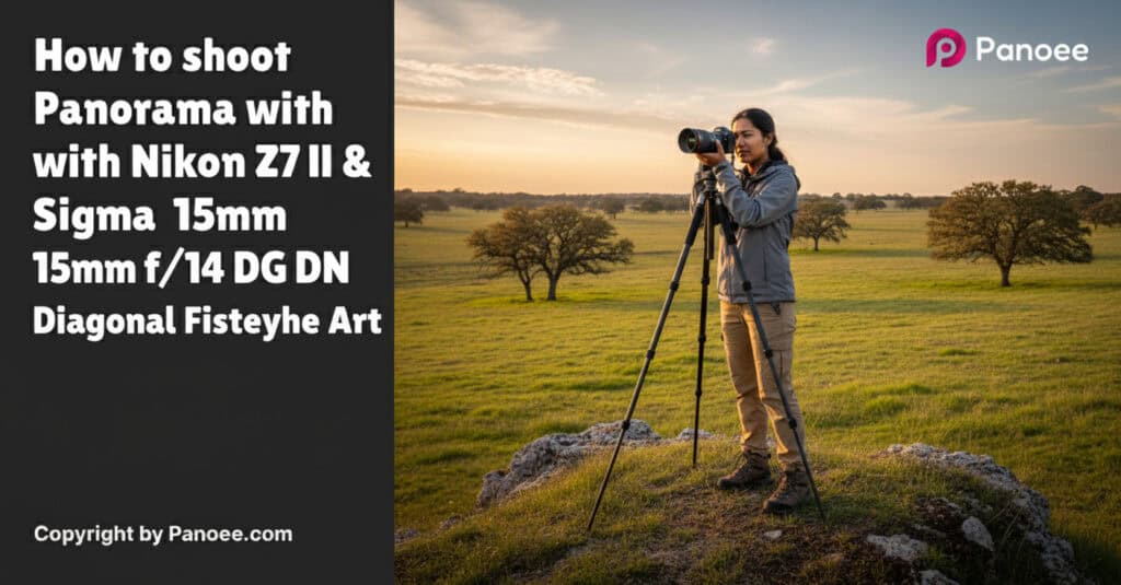 How to Shoot Panoramas with Nikon Z7 II & Sigma 15mm f/1.4 DG DN Diagonal Fisheye Art