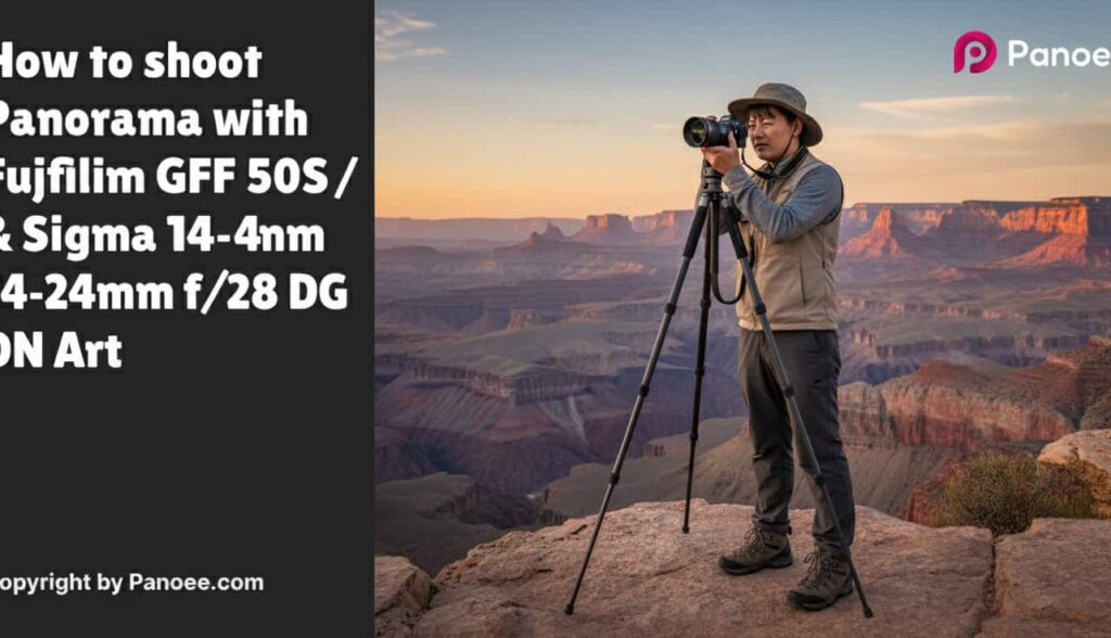 How to Shoot Panoramas with Fujifilm GFX 50S / 50R & Sigma 14-24mm f/2.8 DG DN Art