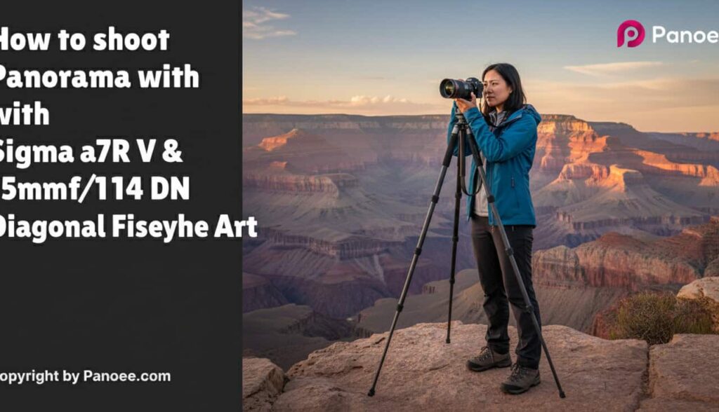 How to Shoot Panoramas with Sony a7R V & Sigma 15mm f/1.4 DG DN Diagonal Fisheye Art