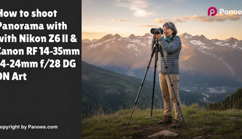 How to Shoot Panoramas with Nikon Z6 II & Canon RF 14-35mm f/4L IS USM