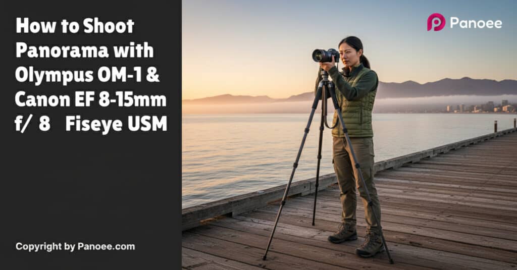 How to Shoot Panoramas with Olympus OM-1 & Canon EF 8-15mm f/4L Fisheye USM