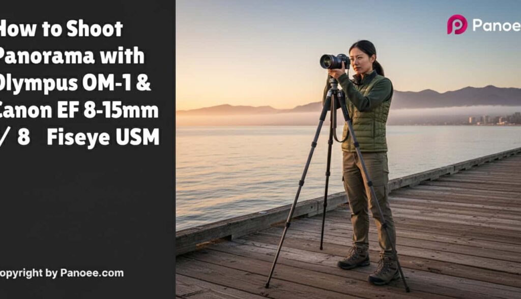 How to Shoot Panoramas with Olympus OM-1 & Canon EF 8-15mm f/4L Fisheye USM