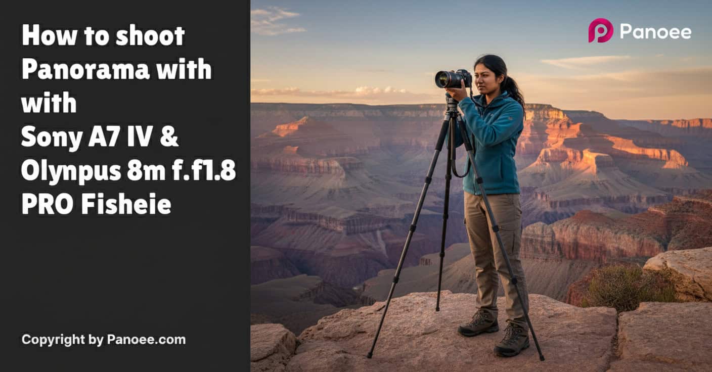 How to Shoot Panoramas with Sony A7 IV & Olympus 8mm f/1.8 PRO Fisheye