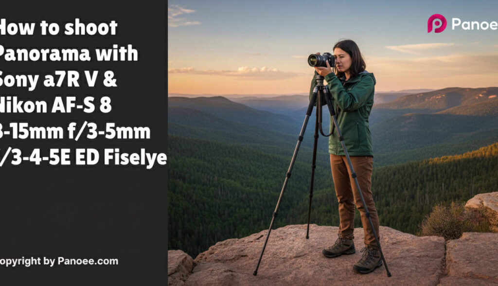 How to Shoot Panoramas with Sony a7R V & Nikon AF-S 8-15mm f/3.5-4.5E ED Fisheye
