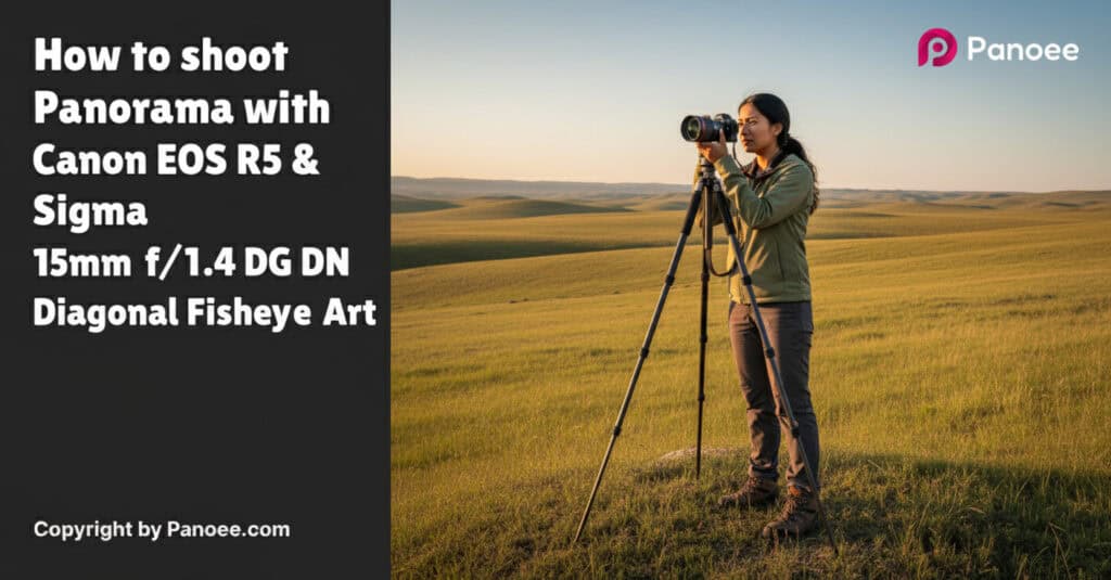 How to Shoot Panoramas with Canon EOS R5 & Sigma 15mm f/1.4 DG DN Diagonal Fisheye Art