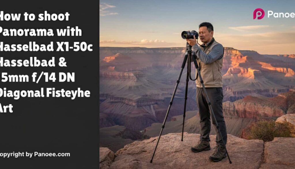 How to Shoot Panoramas with Hasselblad X1D-50c & Sigma 15mm f/1.4 DG DN Diagonal Fisheye Art