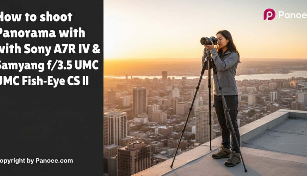How to Shoot Panoramas with Sony A7R IV & Samyang 8mm f/3.5 UMC Fish-Eye CS II