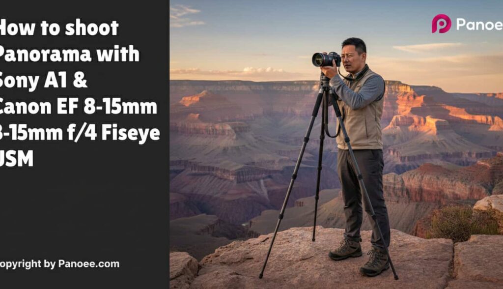How to Shoot Panoramas with Sony A1 & Canon EF 8-15mm f/4L Fisheye USM