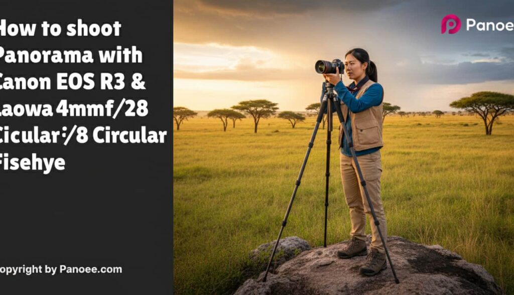 How to Shoot Panoramas with Canon EOS R3 & Laowa 4mm f/2.8 Circular Fisheye