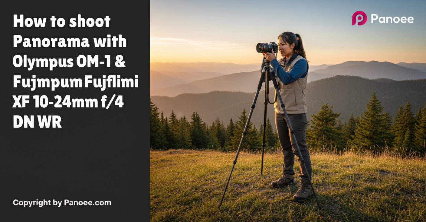 How to Shoot Panoramas with Olympus OM-1 & Fujifilm XF 10-24mm f/4 OIS WR