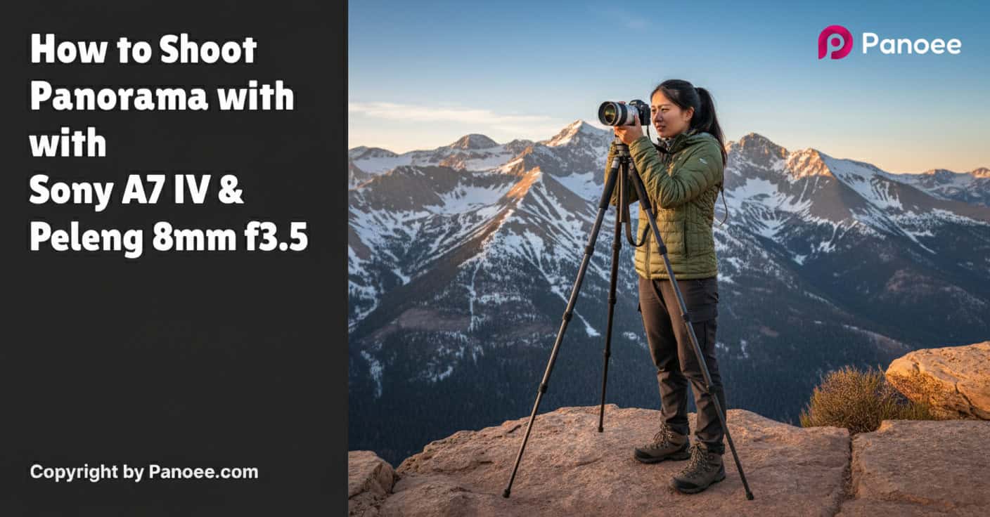 How to Shoot Panoramas with Sony A7 IV & Peleng 8mm f/3.5