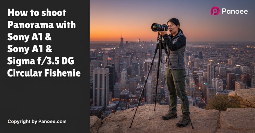 How to Shoot Panoramas with Sony A1 & Sigma 8mm f/3.5 EX DG Circular Fisheye