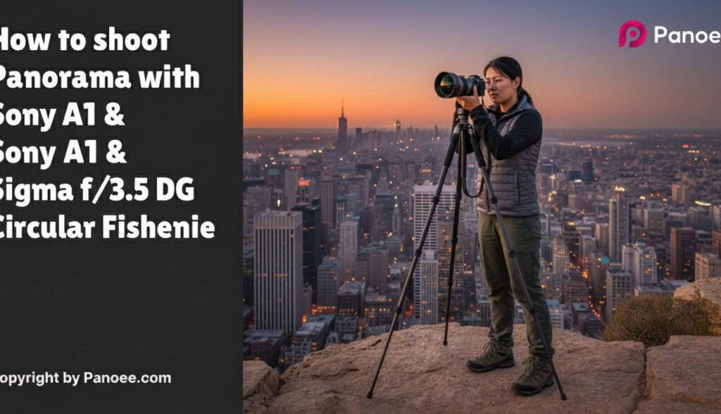 How to Shoot Panoramas with Sony A1 & Sigma 8mm f/3.5 EX DG Circular Fisheye