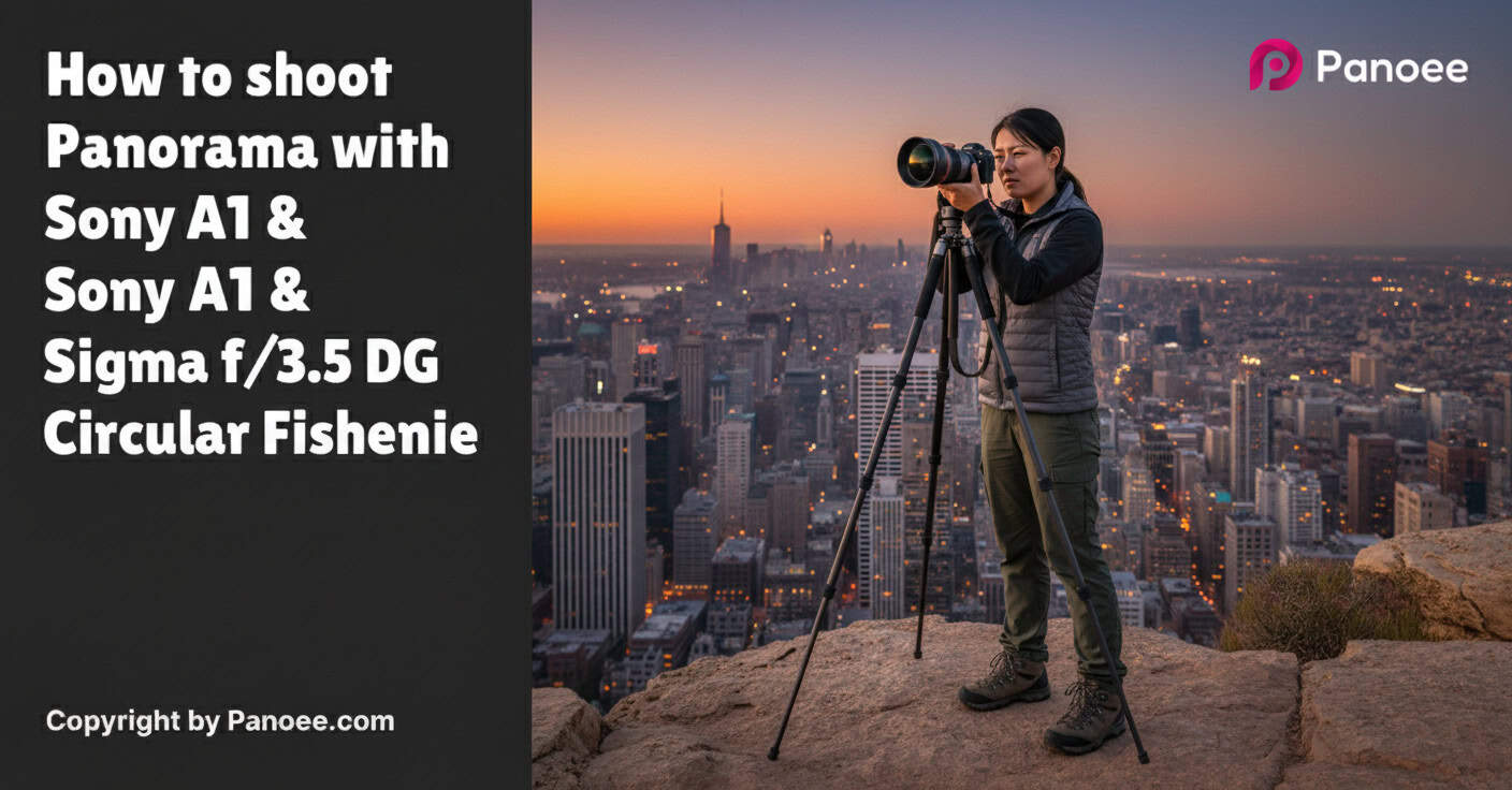 How to Shoot Panoramas with Sony A1 & Sigma 8mm f/3.5 EX DG Circular Fisheye