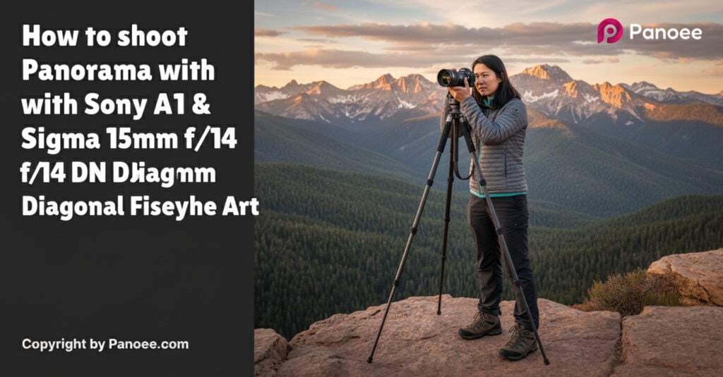 How to Shoot Panoramas with Sony A1 & Sigma 15mm f/1.4 DG DN Diagonal Fisheye Art