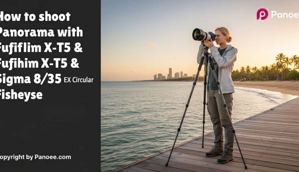 How to Shoot Panoramas with Fujifilm X-T5 & Sigma 8mm f/3.5 EX DG Circular Fisheye